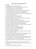 NGAN HANG CAU HOI, BAI TAP NGUYÊN LÝ THỐNG KE