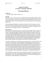 Đề cương chi tiết học phần Kinh tế vĩ mô 2 (Đại học Kinh tế TP..HCM)