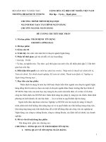 Đề cương chi tiết học phần Thẩm định tín dụng (Đại học Kinh tế TP..HCM)