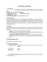 Đề cương chi tiết học phần Sử dụng bản đồ địa chính trong phân tích định giá (Đại học Kinh tế TP..HCM)