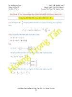 Thủ thuật t tìm nhanh tập hợp điểm biểu diễn số phức