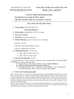 Đề cương chi tiết học phần Giao tế nhân sự (Đại học Kinh tế TP..HCM)