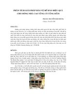 Phân tích giải pháp bảo vệ hố đào hiệu quả cho móng nhà cao tầng có tầng hầm