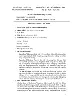 Đề cương chi tiết học phần Quản trị hành chính văn phòng (Đại học Kinh tế TP..HCM)