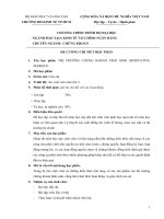 Đề cương chi tiết học phần Thị trường chứng khoán phái sinh (Đại học Kinh tế TP..HCM)