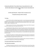 Giải pháp dùng dầm Bailey để văng chống hố móng xây dựng tầng hầm nhà cao tầng