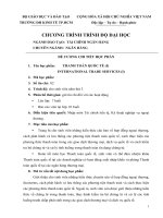 Đề cương chi tiết học phần Thanh toán quốc tế 1 (Đại học Kinh tế TP..HCM)