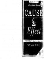 Luyện kĩ năng đọc hiểu tiếng anh cause and effect