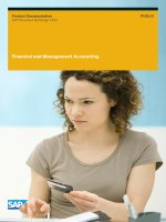 Financial and management accounting  BA en