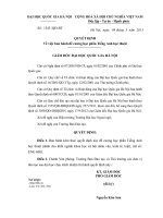 Đề cương chi tiết học phần Tiếng anh học thuật (Đại học quốc gia Hà Nội)