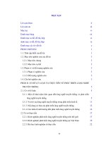 Phát triển làng nghề truyền thống trên địa bàn huyện việt yên, tỉnh bắc giang 