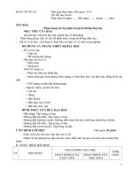 giáo án mô đun bảo dưỡng hệ thống thủy lực