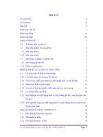 Chất lượng dịch vụ môi trường tại một số đô thị tỉnh lạng sơn của công ty tnhh huy hoàng 