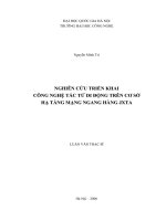 Nghiên cứu, đánh giá điều kiện sinh thái cảnh quan phục vụ định hướng phát triển cây công nghiệp dài ngày và cây ăn quả khu vực Hữu Lũng - tỉnh Lạng Sơn