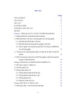 đánh giá ảnh hưởng của biến đổi khí hậu đến sản xuất một số cây trồng chủ lực tại tỉnh thái bình 