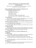 Chương trình đào tạo bậc đại học ngành Vật lý (Đại học Khoa học tự nhiên)