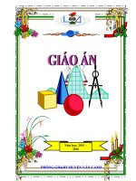 Mẫu bìa giáo án đẹp nhất