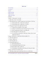 đánh giá tình hình khai thác, sử dụng nước ngầm huyện tiên du, tỉnh bắc ninh giai đoạn 2010 2015 