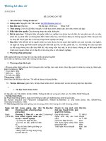 Đề cương chi tiết học phần thống kê dân số (đại học kinh tế TP HCM)