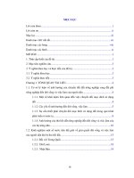 Nghiên cứu ảnh hưởng của chuyển đổi đất nông nghiệp sang đất phi nông nghiệp tới đời sống và việc làm của người bị thu hồi tại quận nam từ liêm, thành phố hà nội 