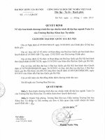 Chương trình đào tạo bậc đại học ngành Toán cơ (Đại học Khoa học tự nhiên)