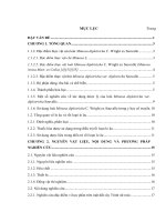 Nghiên cứu đặc điểm vi học, thành phần hóa học và tác dụng giải lo âu của cây trinh nữ móc ( mimosa diplotricha var diplotricha sauvalle) 