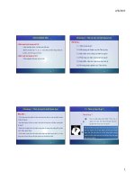 Chương 1  tâm lý học là một KH