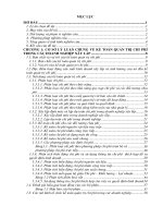 Nghiên cứu áp dụng mô hình kế toán quản trị chi phí tại các doanh nghiệp xây lắp trên địa bàn thành phố sơn la