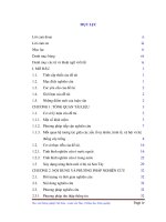 Nghiên cứu phát triển hệ thống cây trồng phục vụ chương trình xây dựng nông thôn mới ở vùng ngoại thị của thị xã sơn tây hà nội 
