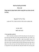 Pháp luật-xử-phạt-hành-chính-trong-lĩnh-vực-bảo-vệ-môi-trường