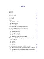 đánh giá thực trạng công tác quản lý nhà nước về môi trường tại huyện thuận thành tỉnh bắc ninh giai đoạn 2010 2014 