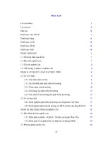 Phát triển thị trường sản phẩm gạch đất nung trên địa bàn huyện phúc thọ (hà nội) của htx sản xuất vật liệu xây dựng quang minh 
