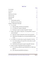 đánh giá việc thực hiện các quyền của người sử dụng đất trên địa bàn thành phố vinh, tỉnh nghệ an 