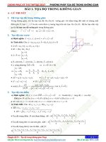 chinh phục kỳ thi thpt quốc gia môn toán 2017  phương pháp tọa độ trong không gian oxyz