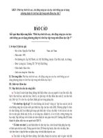 Phát huy tính tích cực, chủ động sáng tạo của học sinh thông qua sử dụng phương pháp trò chơi học tập trong môn khoa học lớp 5