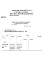 Tổng Hợp Các Đề Kiểm Tra Môn Ngữ Văn Lớp 6