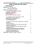 Đồ án thiết kế thi công nền móng cầu