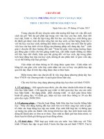 Chuyên Đề Ứng Dụng Phương Pháp VNEN Vào Dạy Học Theo Chương Trình SGK Hiện Nay