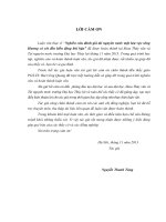 Nghiên cứu đánh giá tài nguyên nước mặt lưu vực sông hương có xét đến biến động khí hậu 