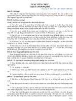 Tài liệu ôn thi viên chức