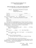 Mẫu đơn xin miễn học ngoại ngữ (Đại học Công nghệ) 