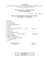 Biên bản họp hội đồng đánh giá thuyết minh đề tài KHCN (Đại học Giáo dục) 