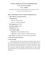 Chương trình đào tạo cử nhân sư phạm quản lý giáo dục (Đại học Kinh tế)