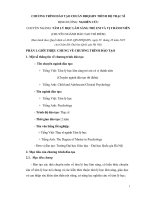 Chương trình đào tạo thạc sĩ tâm lý học lâm sàng trẻ em và vị thành niên (Đại học Giáo dục)