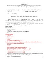 Hợp đồng thực hiện đề tài KHCN (Đại học Giáo dục) 