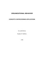 Organizational behavior concepts controvercial application 6th