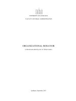 ORGANIZATIONAL BEHAVIOR book