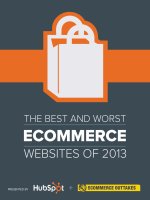 The best and the worst ecommerce websites of 2013 