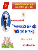 Sinh hoạt chuyên đề 87 năm thành lập Đảng 32