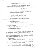 Chương trình đào tạo tiến sĩ đo lường và đánh giá trong giáo dục (Đại học Giáo dục) 